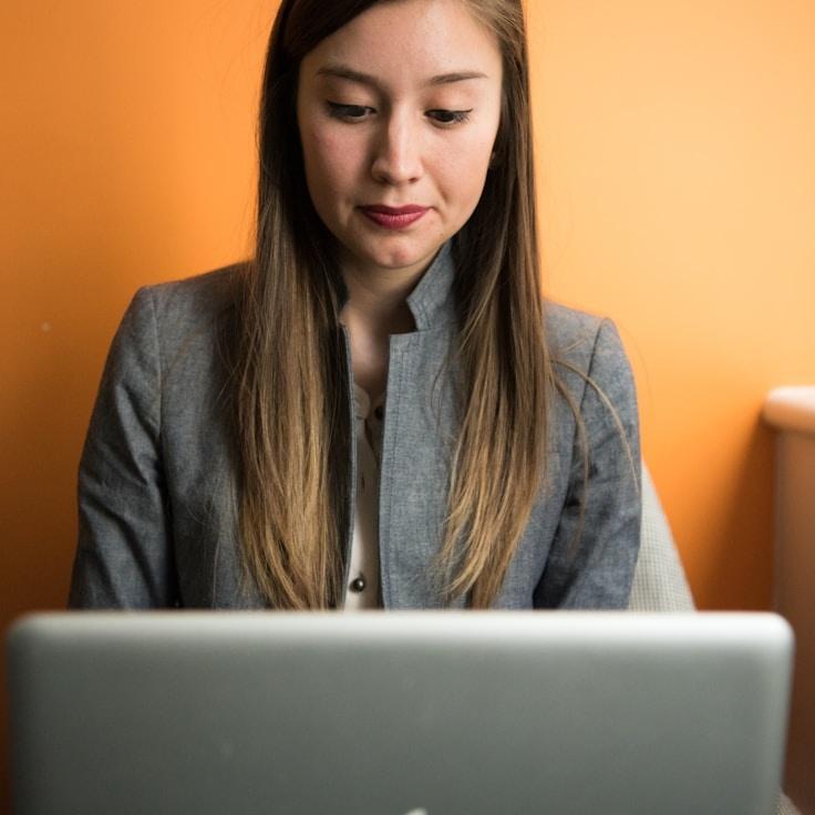 Mobile app project planning workspace with devices and development tools